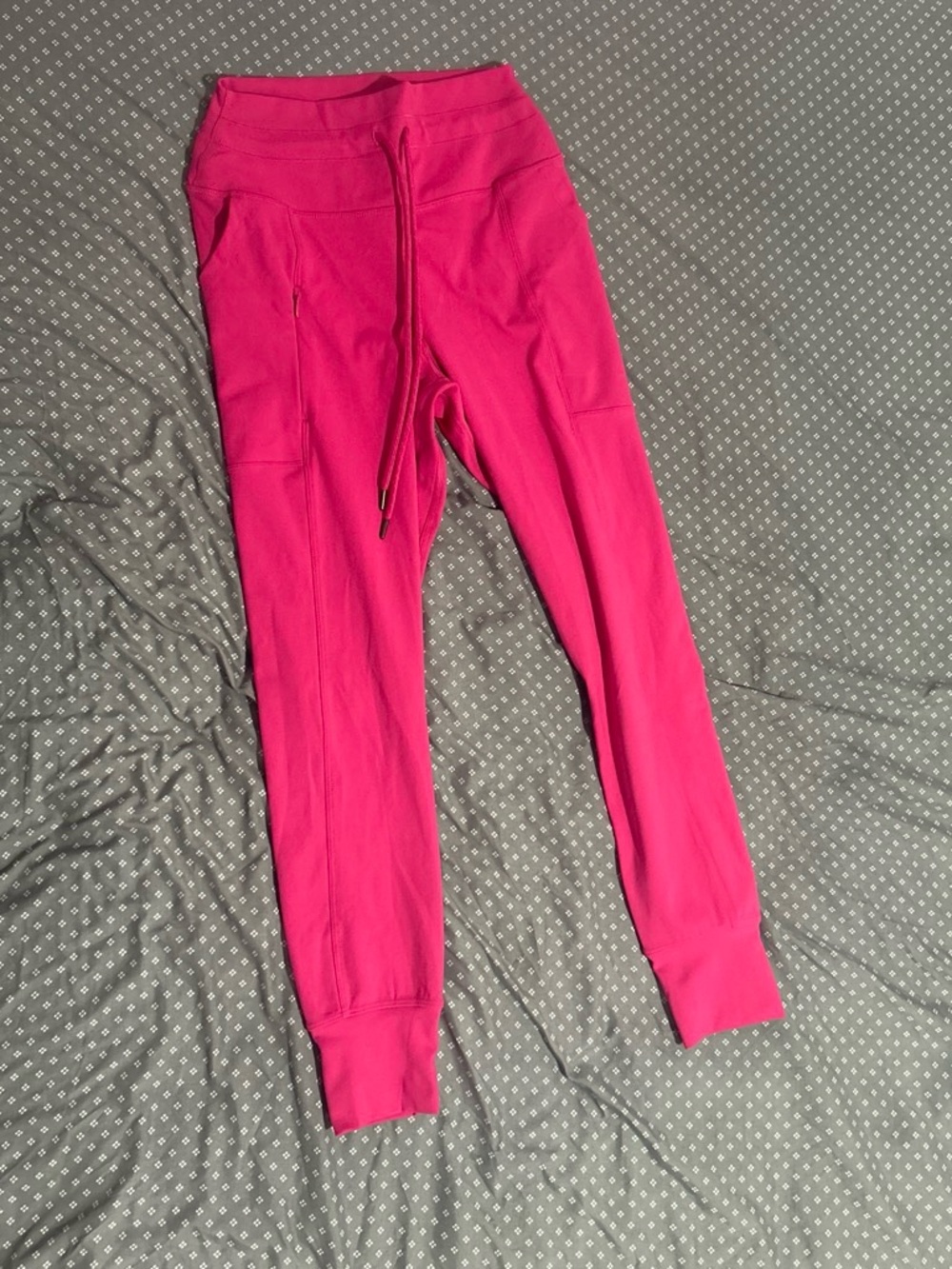 90 Degree By Reflex Bright Pink women Jogger Sweatpants